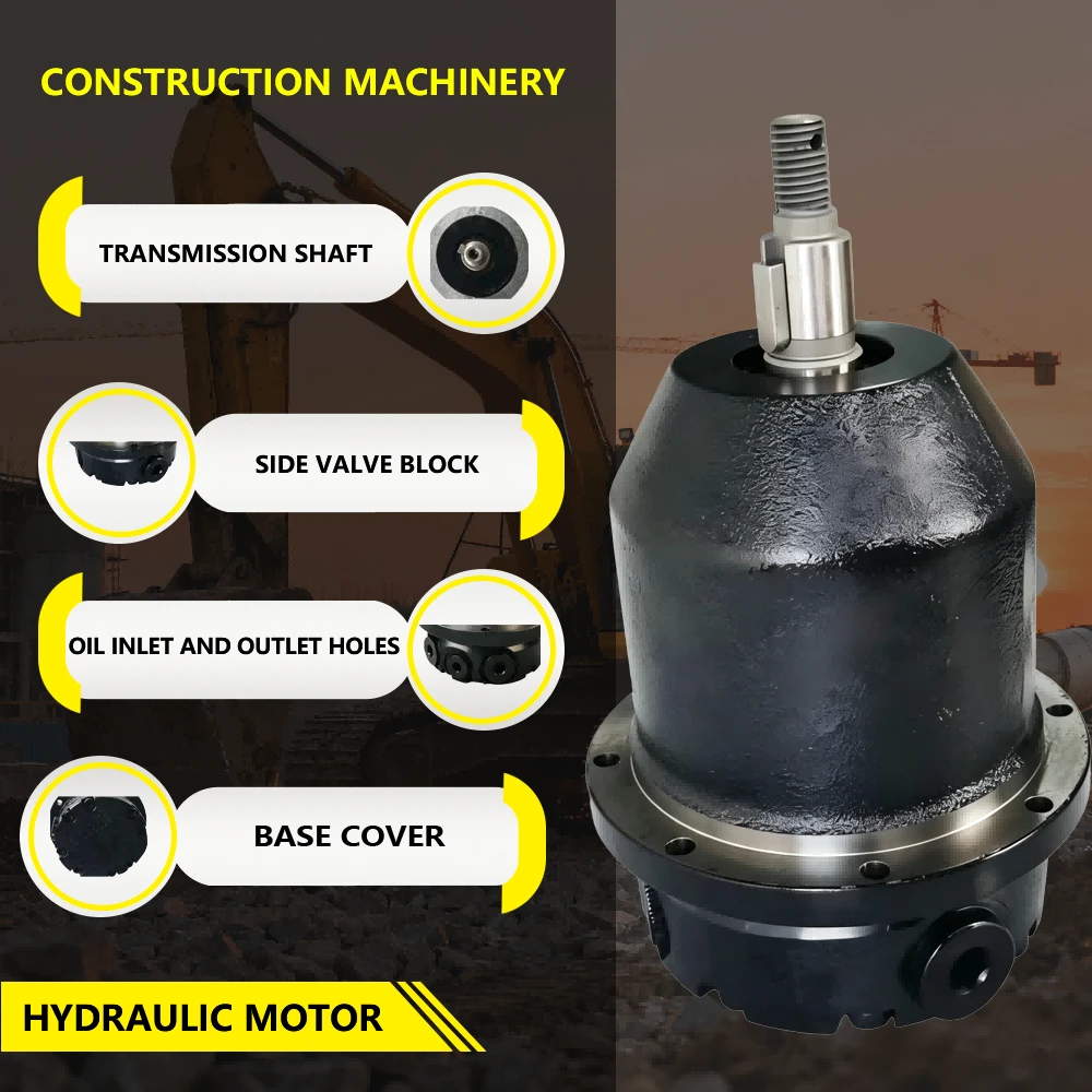 17431338 Hydraulic Motor For Volvo Articulated Haulers A25G–A45G FS suppliers