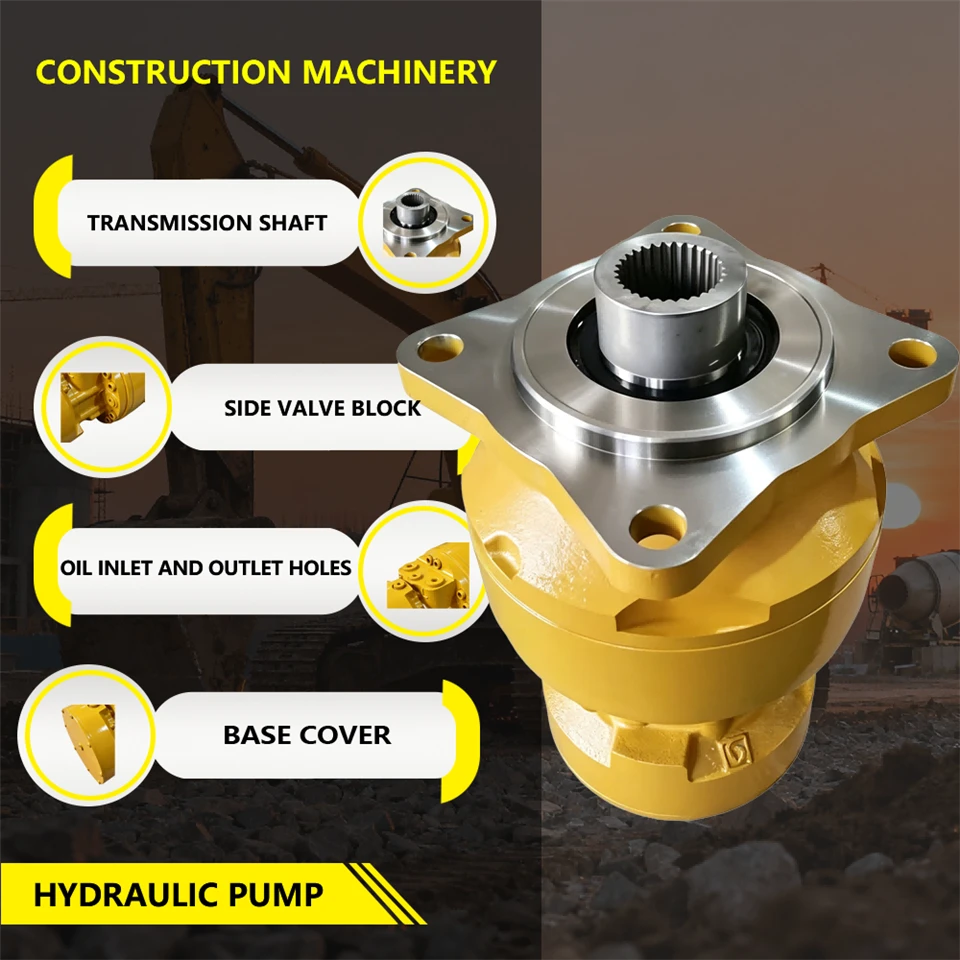 Hydraulic PUMP Wheel Motor B21209C Poclain MS02/MS05/MS08/MS11/MS18 Heavy Duty Aftermarket suppliers