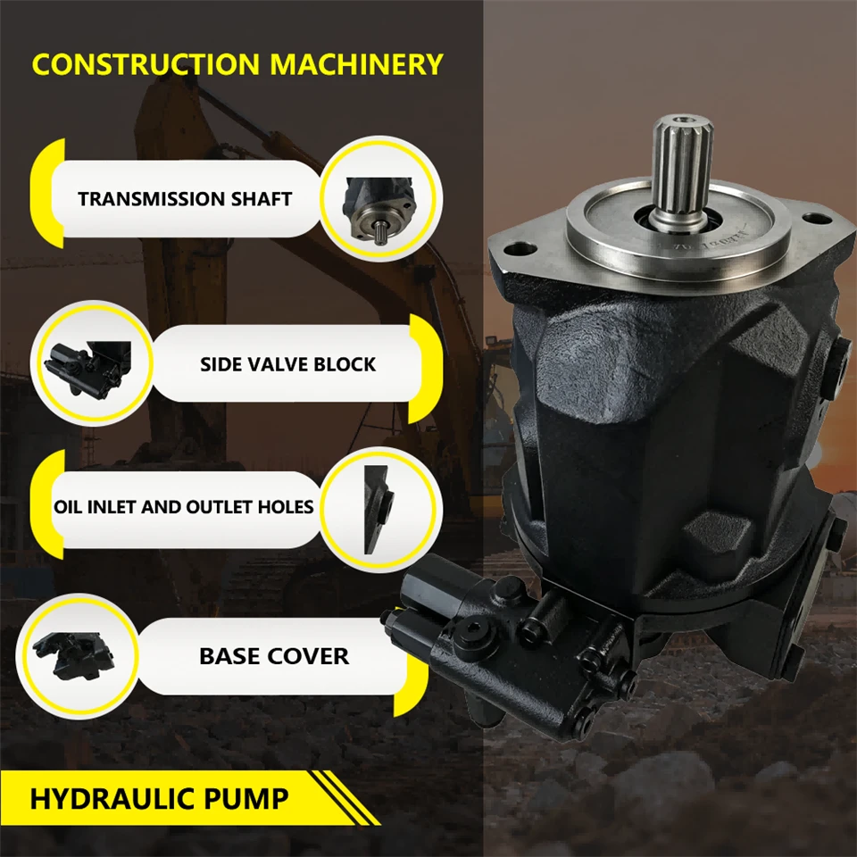 Rexroth A10VSO45DFR131L-VSC12NOO-S3688 Hydraulic Variable Pump 45cc 31.5MPa 3000RPM For Excavator Hydraulic Drive 1 Year suppliers
